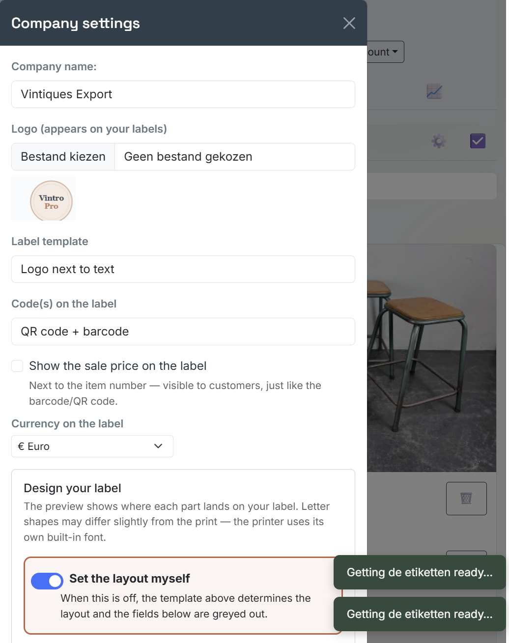 Step 1 — Open Company settings