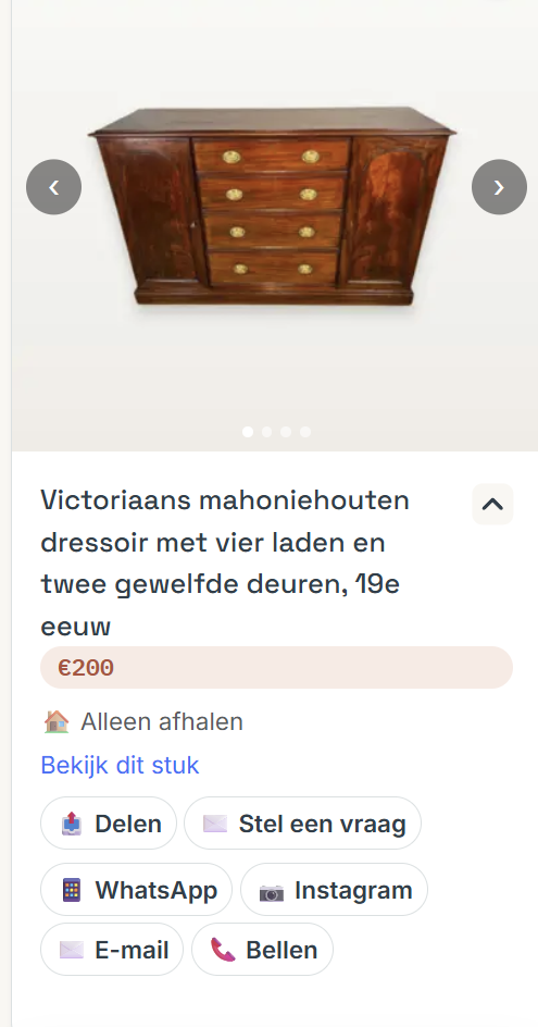 Stap 7 — Kijk zelf hoe je stuk er voor een koper uitziet