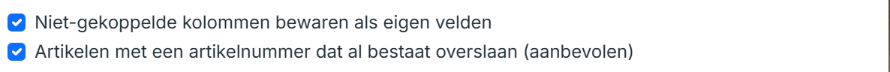 Stap 3 — Kies je CSV-bestand